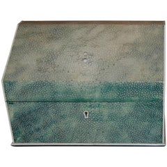 Late 19th Century Shagreen Letter Box