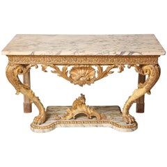 Important George II Console Table
