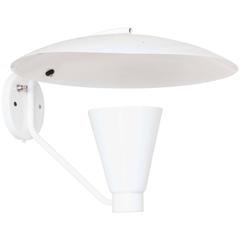 White Wall Sconce by Lightolier 9
