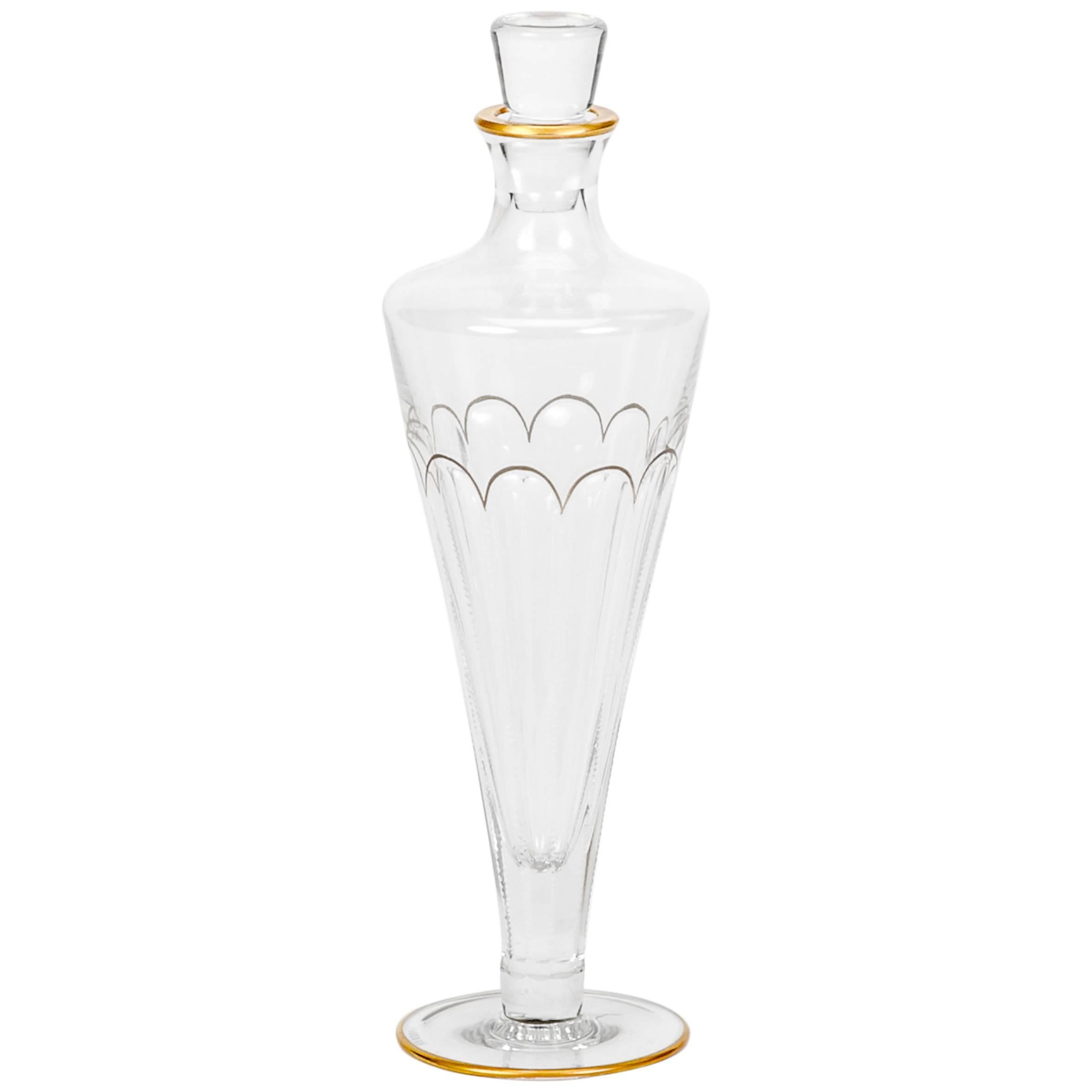 Faberge Crystal France Operetta Decanter