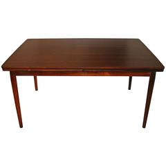 Vintage Danish Rosewood Dining Table by Neils Otto Møller