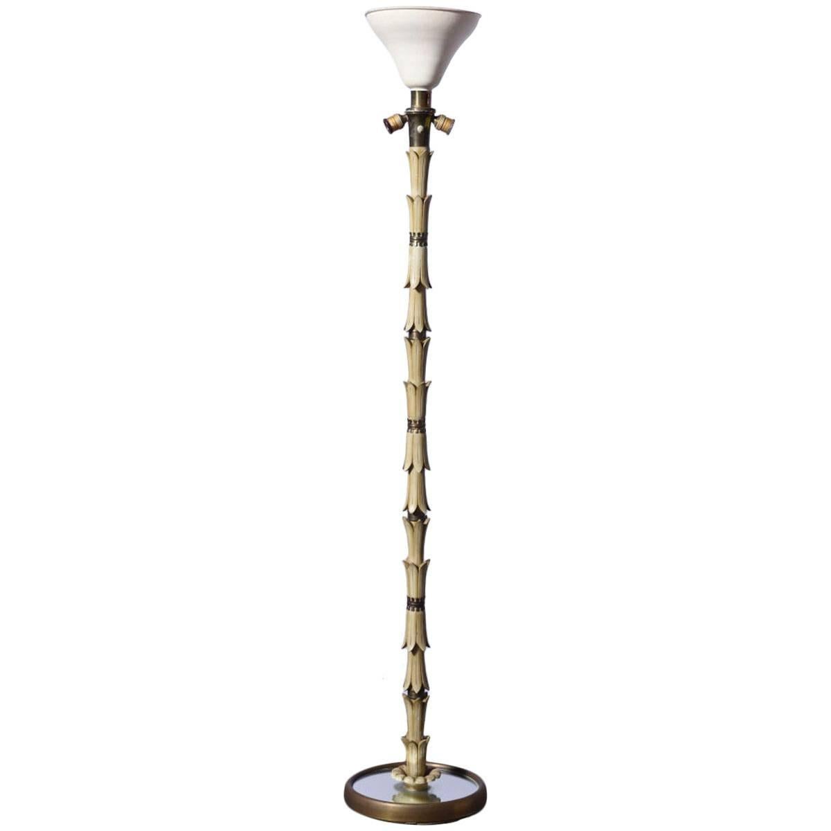 Italian Origin 1950s Floor Lamp For Sale
