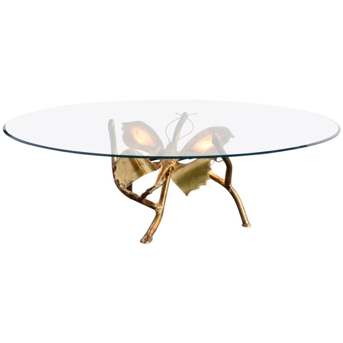 Jacques Duval Brasseur Coffee Table For Sale