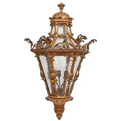 Late 18th Century Giltwood Venetian Lantern 8