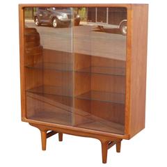 Johannes Andersen for Silkeborg Teak Display Cabinet