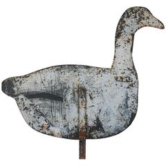 Large Folk Art Goose Lawn Ornament, circa 1920 3