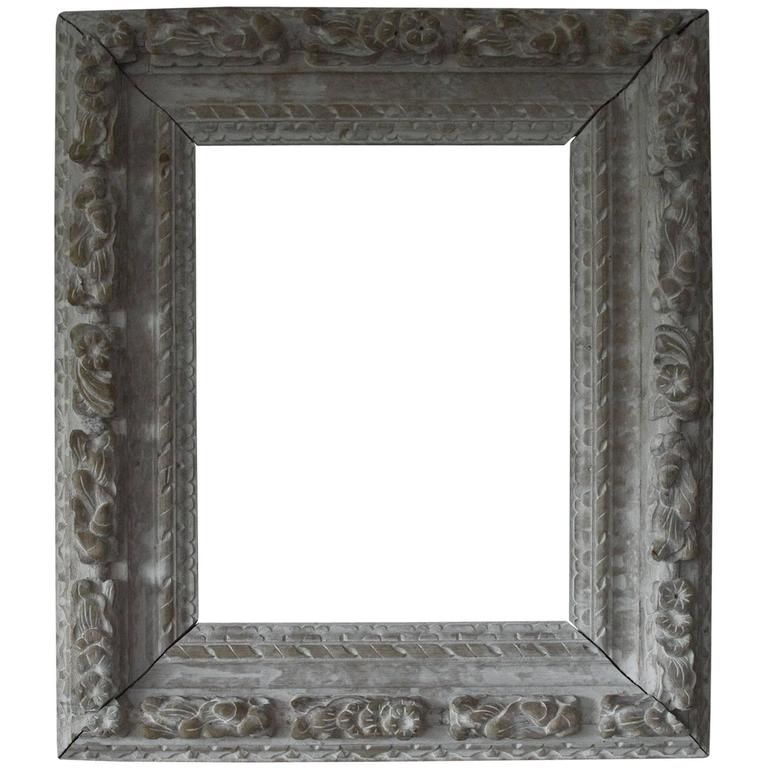 Antique Carved Pine Picture Frame, English, circa 1860 For Sale at 1stDibs