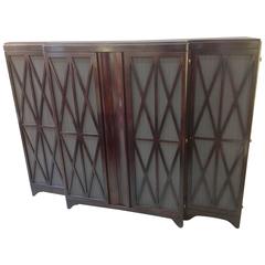 Used Barbara Barry Realized by Henredon Walnut Entertainment Center
