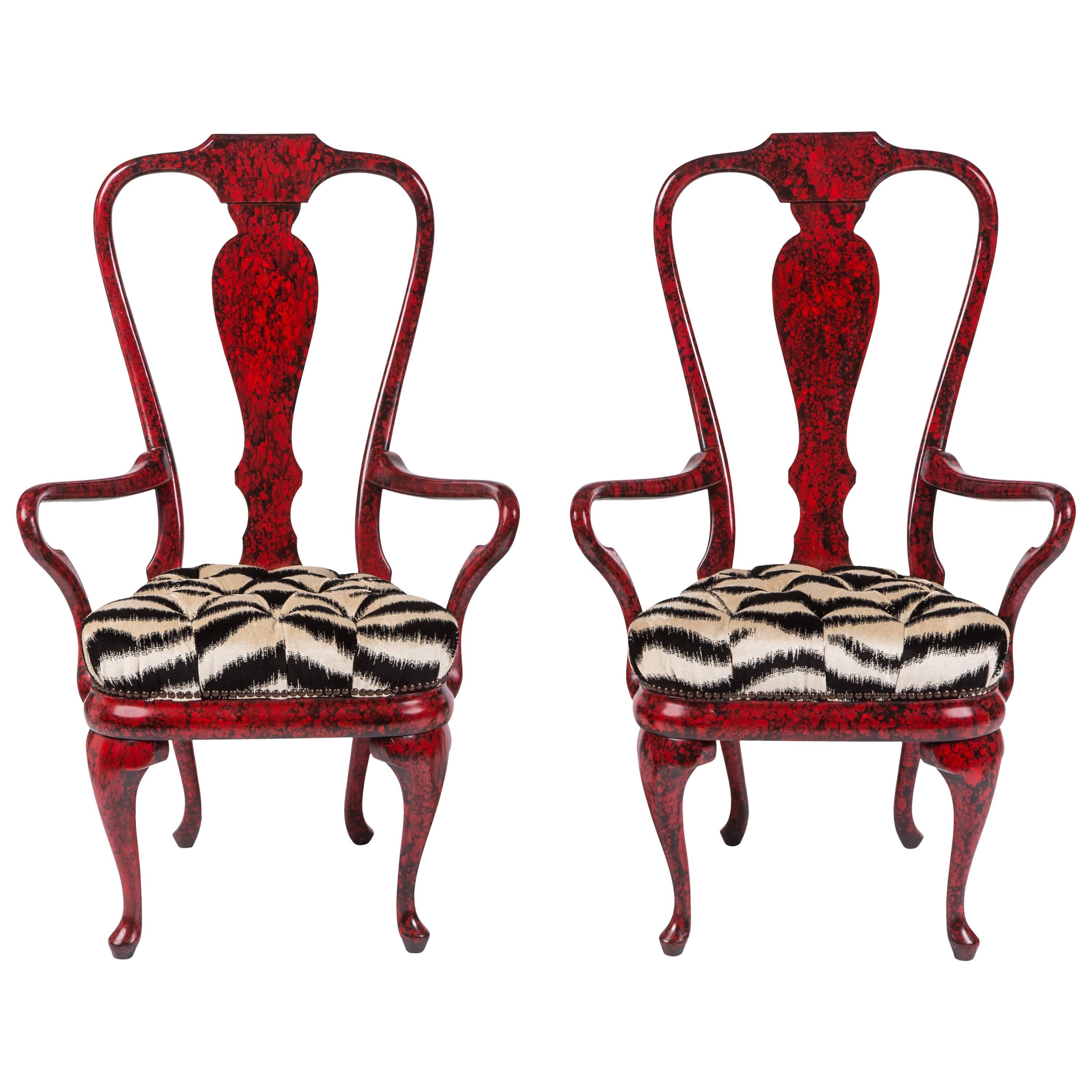 Fantastic Pair of Armchairs by Phyllis Morris
