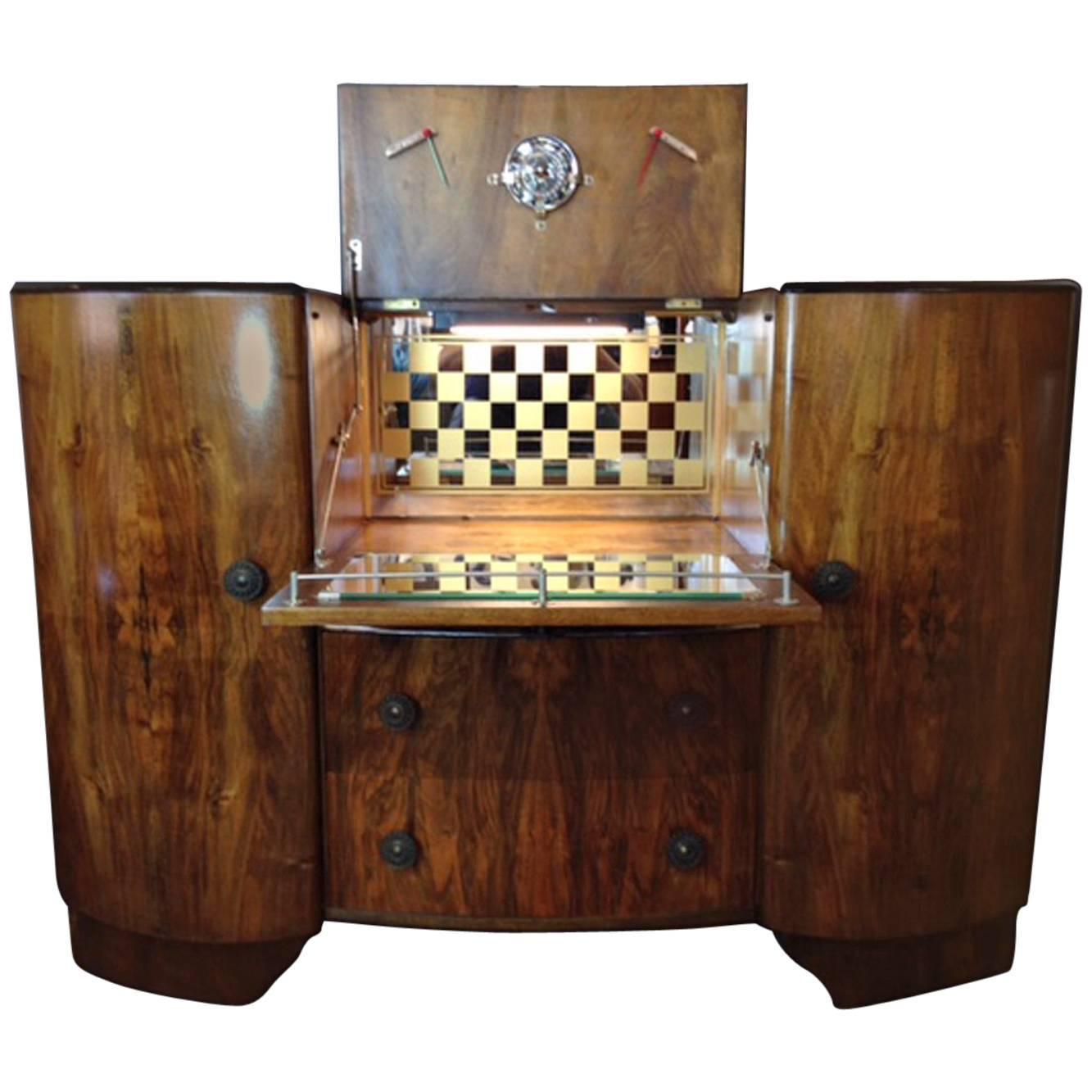 Art Deco Bar or MidCentury Modern Bar at 1stdibs