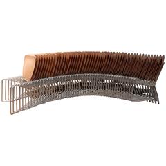 Set of 1950 Armin Wirth Folding Stacking Chairs