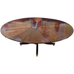 Smith & Watson Sheraton Radial Dining Pedestal Table