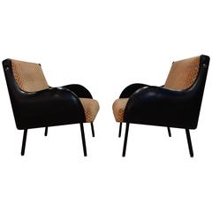 1960 Pair of Beautiful Italian Armchair