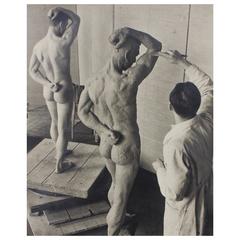 "The Sculptor's Studio" Photograph by Josef Ehm