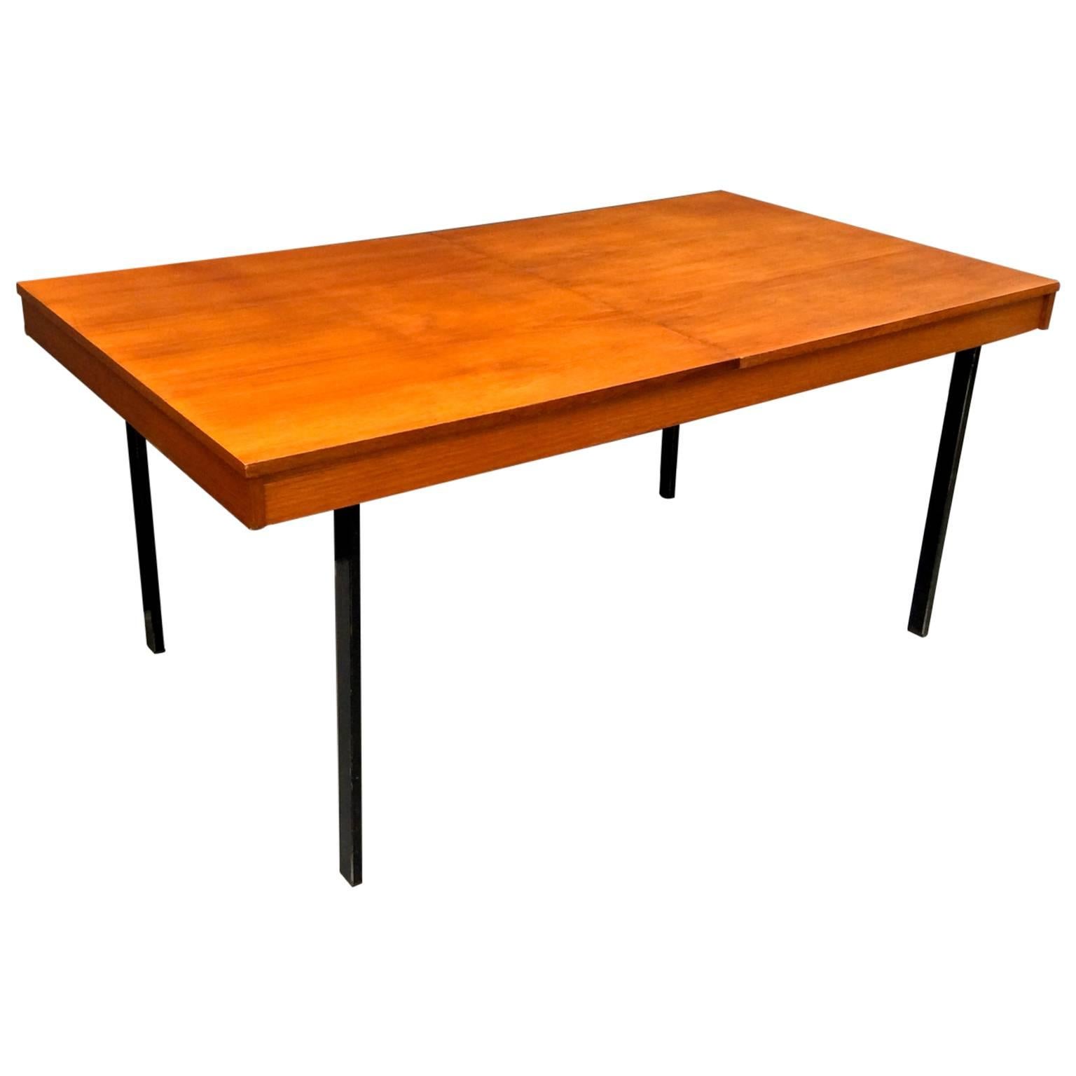 Extending Dining Table by Pierre Guariche for Meurop, 1950s