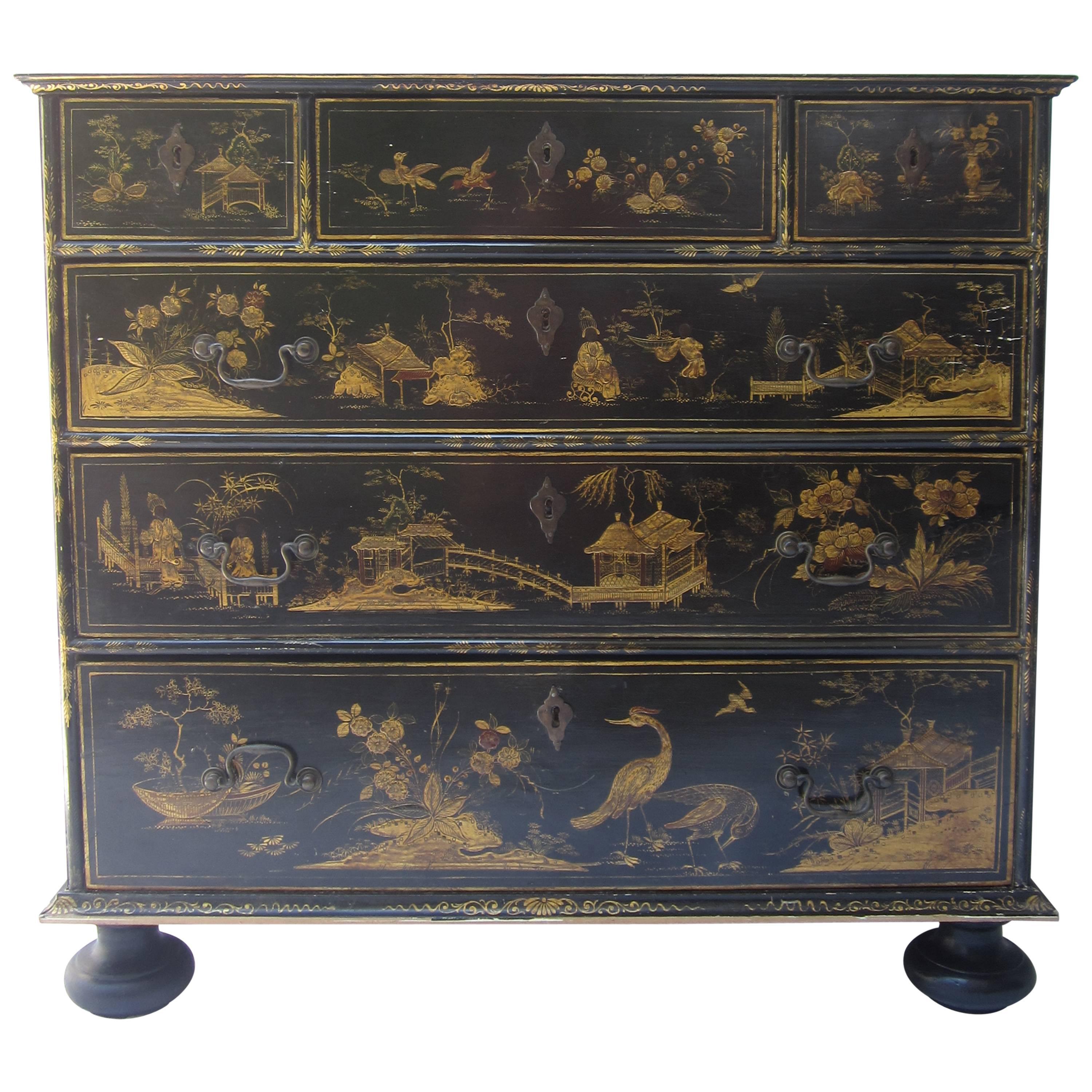 19th Century Chinoiserie Chest