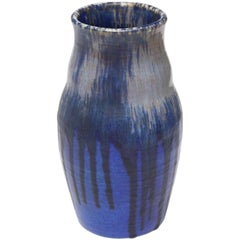 Vase en céramique de Ruskin Pottery, grès émaillé, 1927