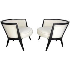 Vintage Sculptural Mid-Century Lounge Chairs by Harvey Probber, 1960s