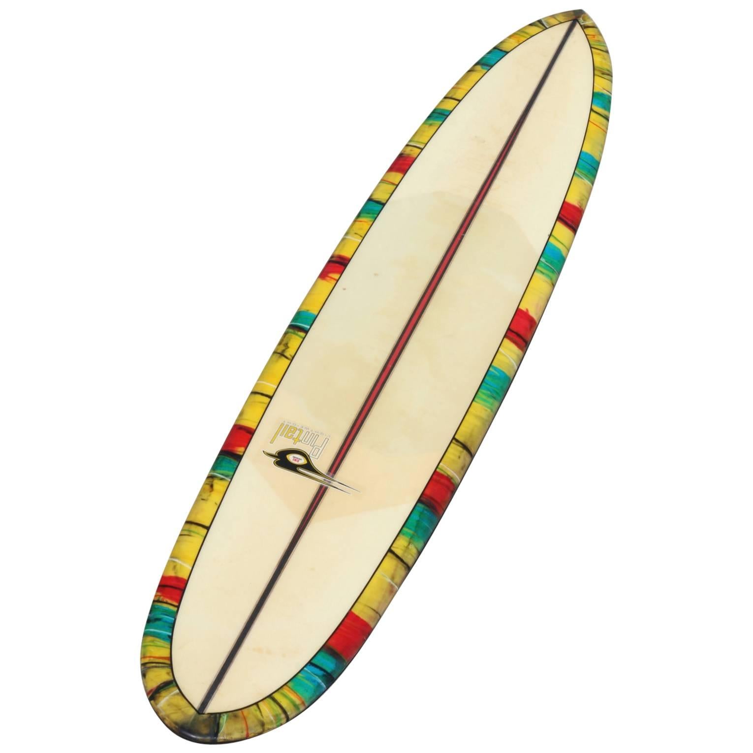 Bing Surfboards Lightweight Pintail, Late 1960s, All Original