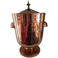 Vintage Tommi Parzinger Copper Ice Bucket