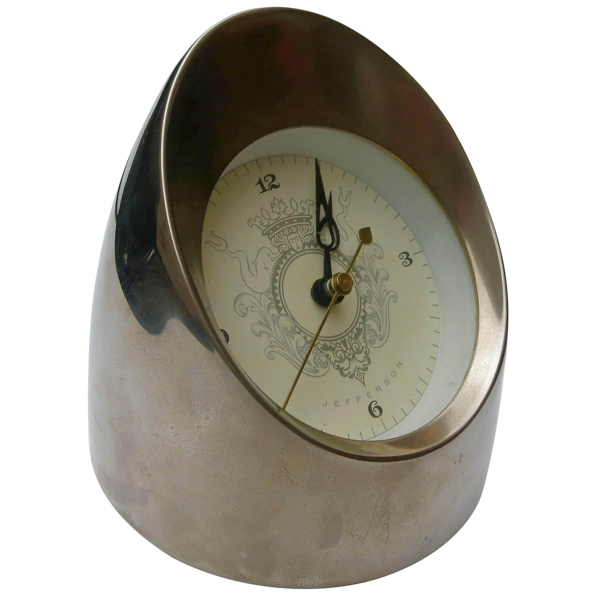 Jefferson Lady Marion Desk Electric Clock Designed by Dave Chapman