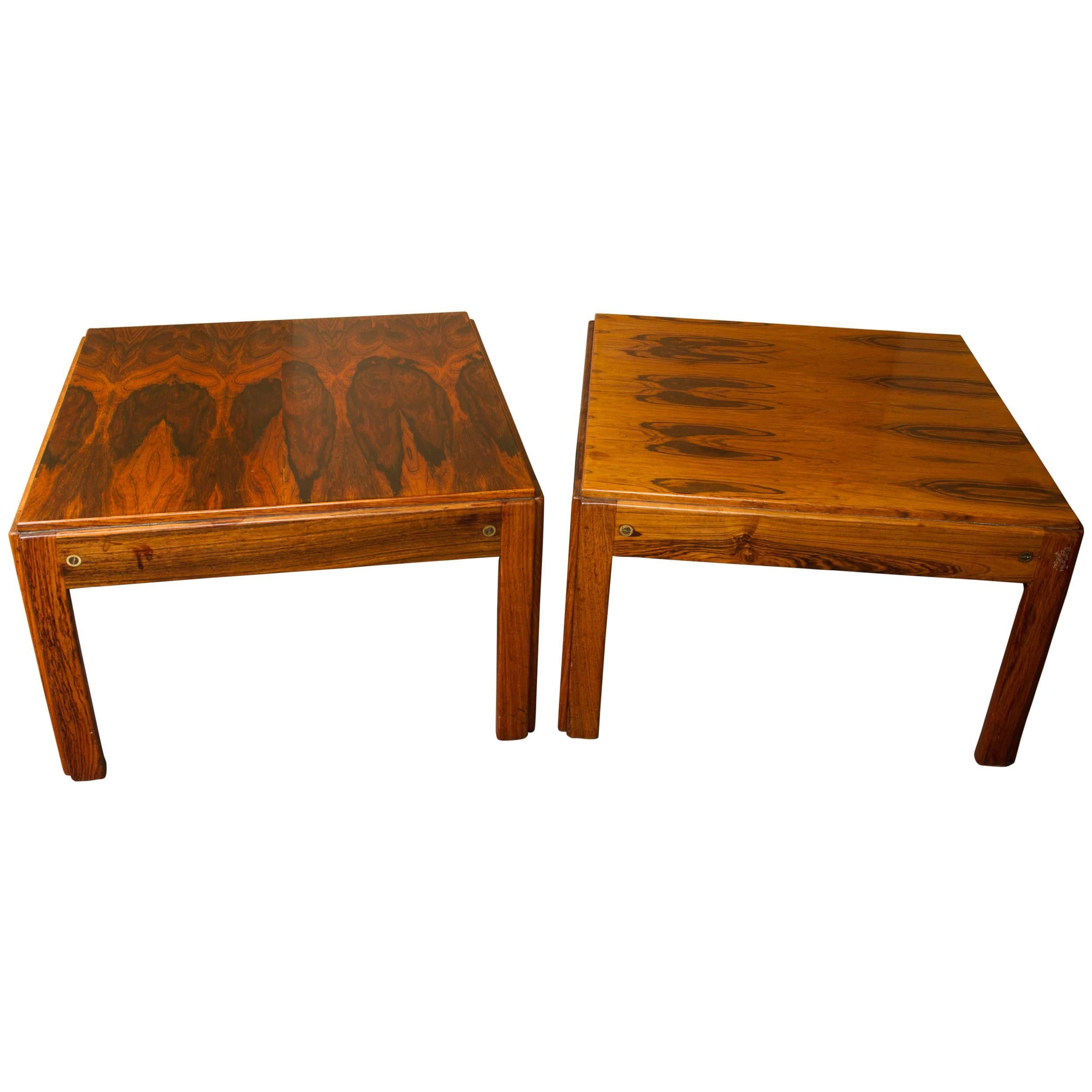 Pair of Illum Wikkelso Side Tables