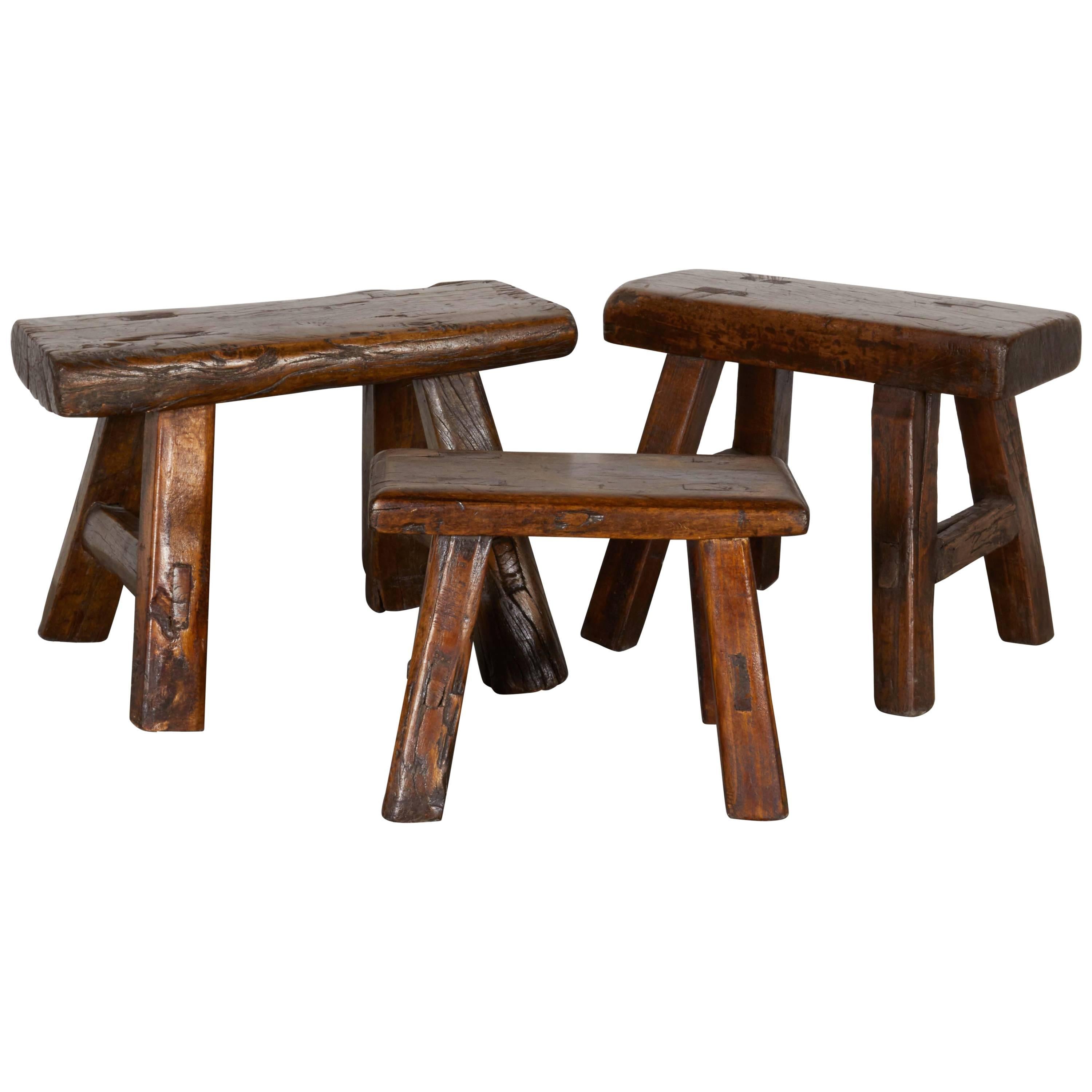 Collection of Small Chinese Stools