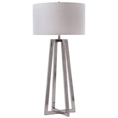 Polished Nickel Table Lamp