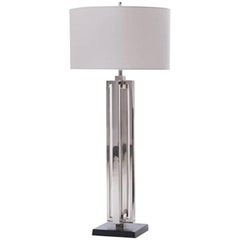 Polished Nickel Table Lamp