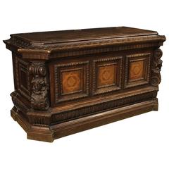 20th Century Lombard Inlaid Chest