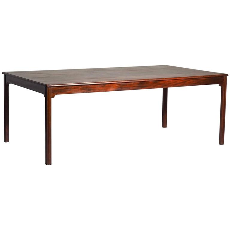 Mid Century Modern Mahagony Wood Dining And Conference Table Kaare Mid Century Modern Mahagony Wood Dining And Conference Table Kaare Klint For