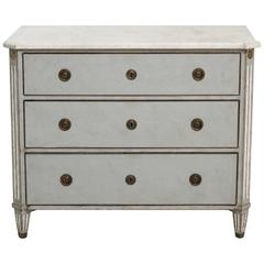 19th Century antique Swedish Gustavian Chest 1