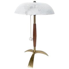 Small French Lamp in the Style of Mathieu Matégot