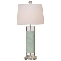 Light Green Marble Table Lamp