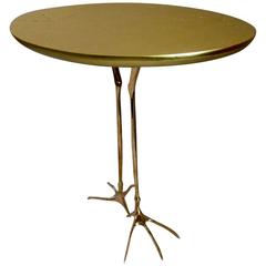 End/ Side Table, W50 Traccia-Bird Table by Meret Oppenheim