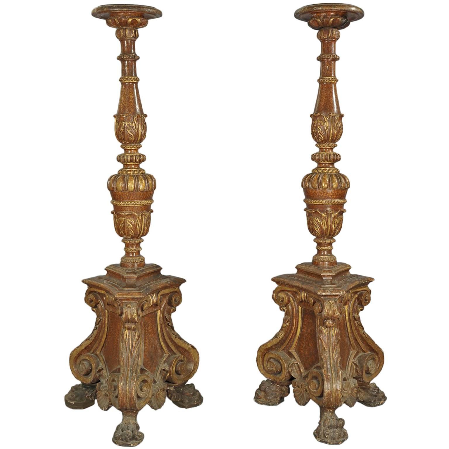 16th Century Pair of Floor Lamps For Sale