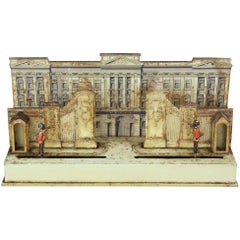 Vintage Lithographed Tinplate Automaton 'The Changing of the Guard at Buckingham Palace'