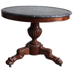 19th Century French Mahogany Gueridon 8