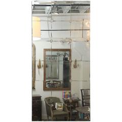 Antique Large 18th Century Fragment Mirror