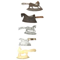 Antique 19th Century French Animal Cleavers 3