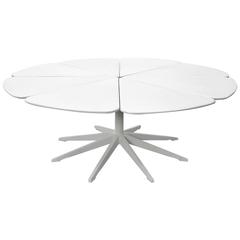 Early Production White Richard Schultz "Petal" Coffee Table for Knoll