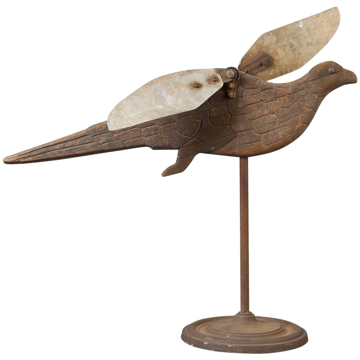 Carved Eagle Whirligig For Sale