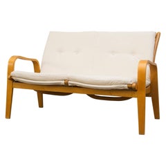 Loveseat Cees Braakman pour Pastoe avec nouveau coussin de toile