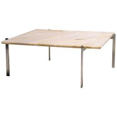 PK 61 Marble Coffee Table by Poul Kjaerholm for E. Kold Christensen 12