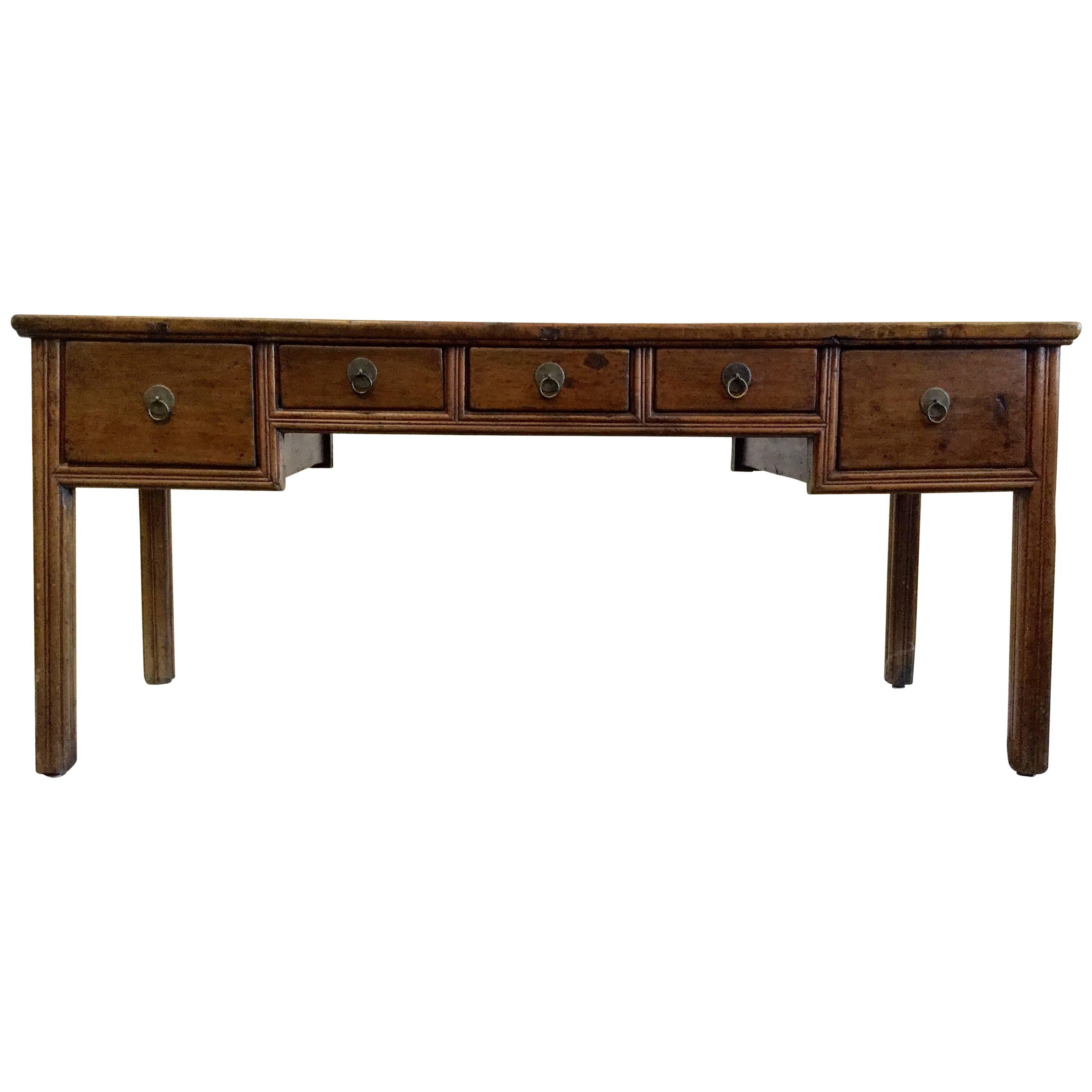 20th Century Chinese Executive Desk For Sale