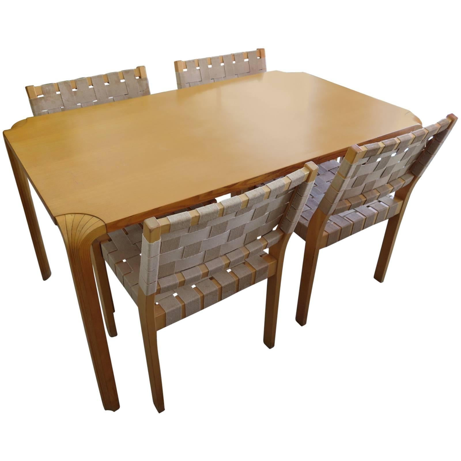Alvar Aalto Fan Leg Dining Table