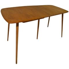 Used Elm Grand Windsor Extending Plank Top Dining Table by Ercol