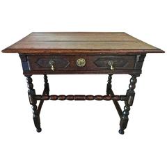 Antique English Jacobean Oak Table