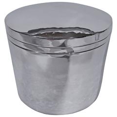 Large Kalo Craftsman Hand-Hammered Sterling Silver Box 2