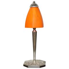 Petite French Art Deco Table Lamp